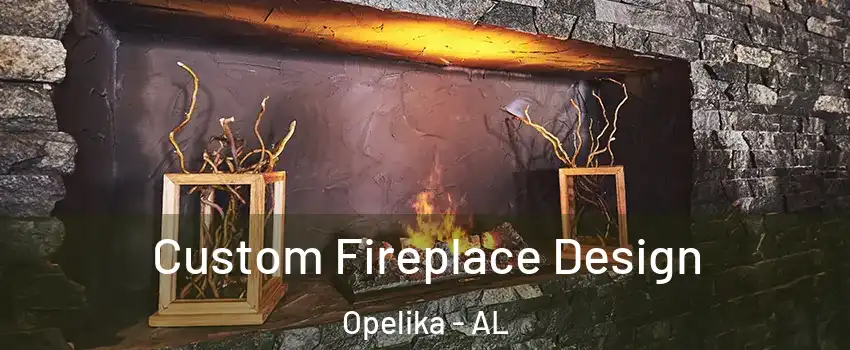  Custom Fireplace Design Opelika - AL
