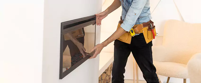 Metal Fireplace Installation in Opelika, Alabama
