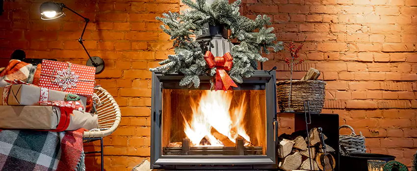 Travis Industries Linear Gas Fireplace Installation in Opelika, Alabama