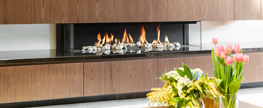 Double-height Fireplace Design Refurbishment in Opelika, Alabama