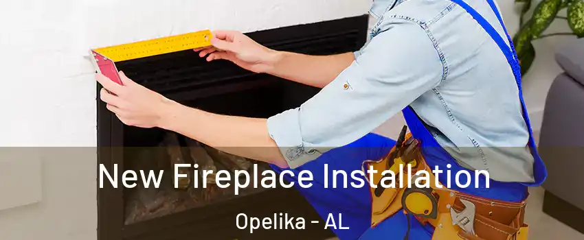  New Fireplace Installation Opelika - AL