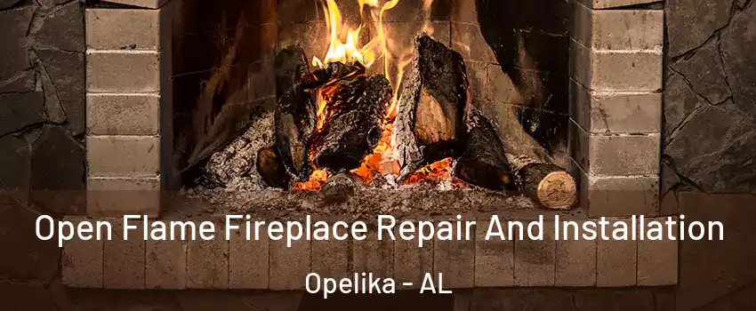  Open Flame Fireplace Repair And Installation Opelika - AL