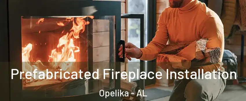  Prefabricated Fireplace Installation Opelika - AL
