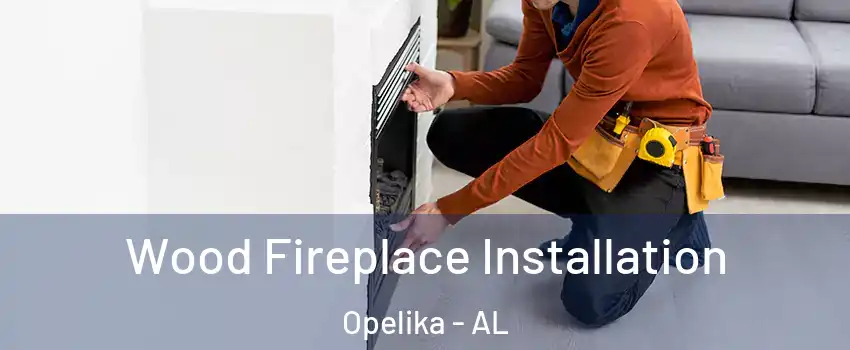  Wood Fireplace Installation Opelika - AL